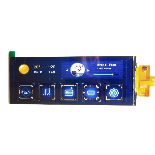 6.2″ 360*960 IPS Highlight Bar Type TFT LCD Display RGB24 - LCD Display ...